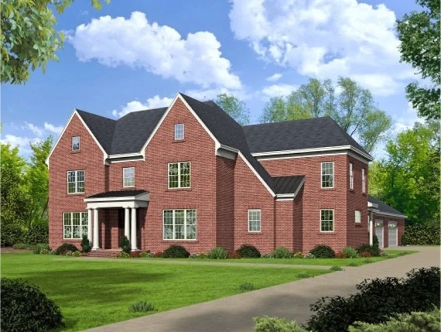 Full Rendering for House Plan #690315