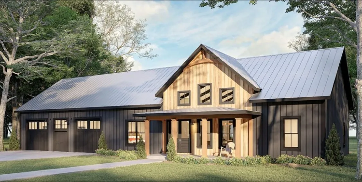 Full Rendering for House Plan #432691