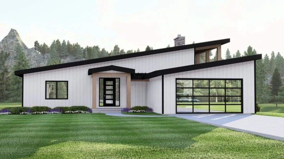 Full Rendering for House Plan #750861
