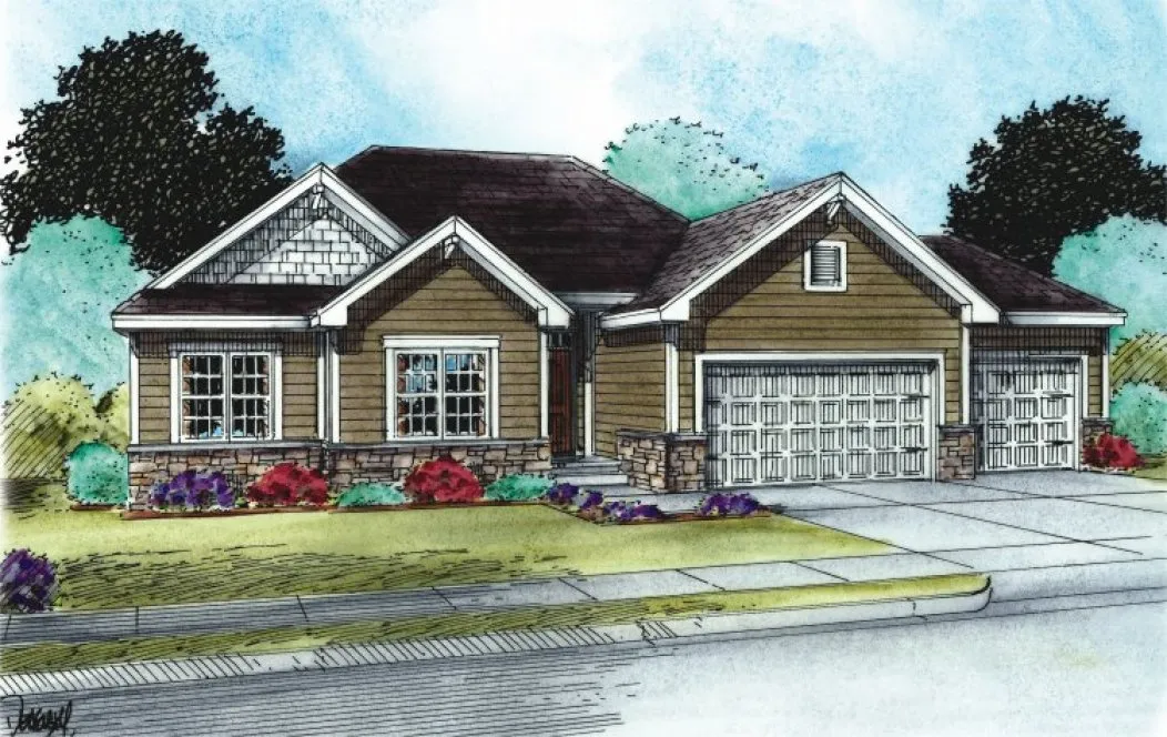 Full Rendering for House Plan #150571