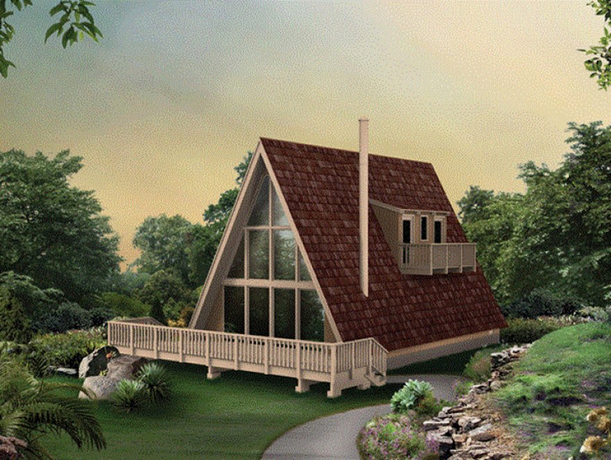 Full Rendering for House Plan #634221