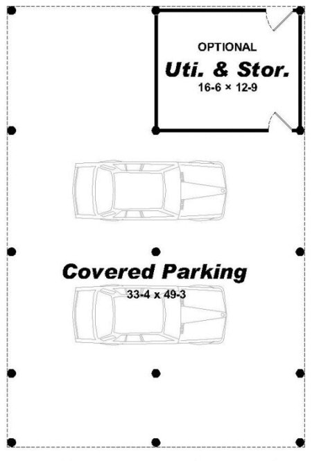 Floorplan lower for House Plan #690132