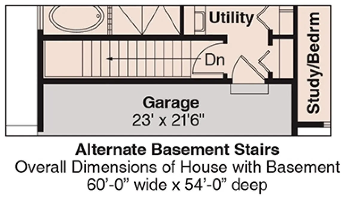 ExteriorPhoto for House Plan #344881