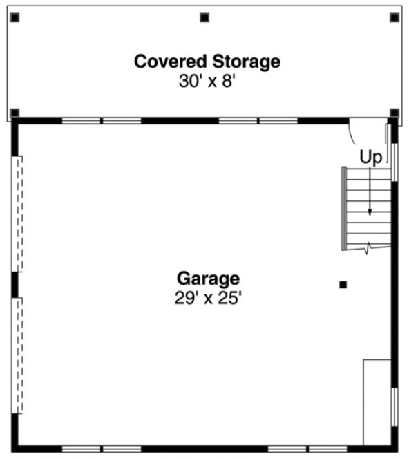 Main Floor Plan for House Plan #344731
