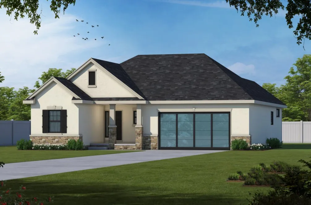 Full Rendering for House Plan #150171