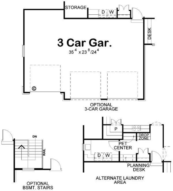 Plan for House Plan #152371