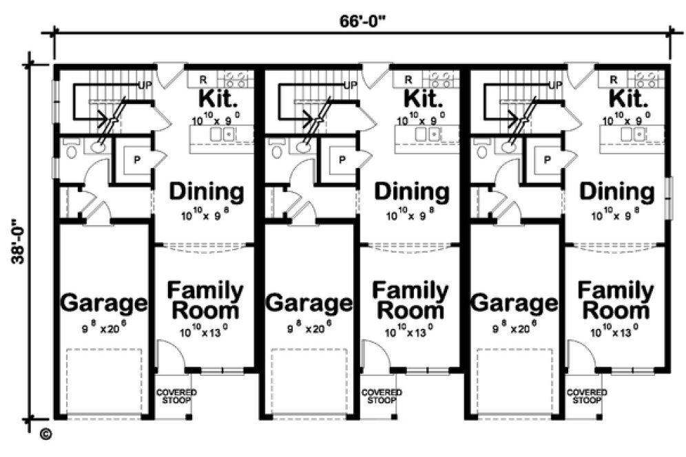 Main Floor Plan for House Plan #151383