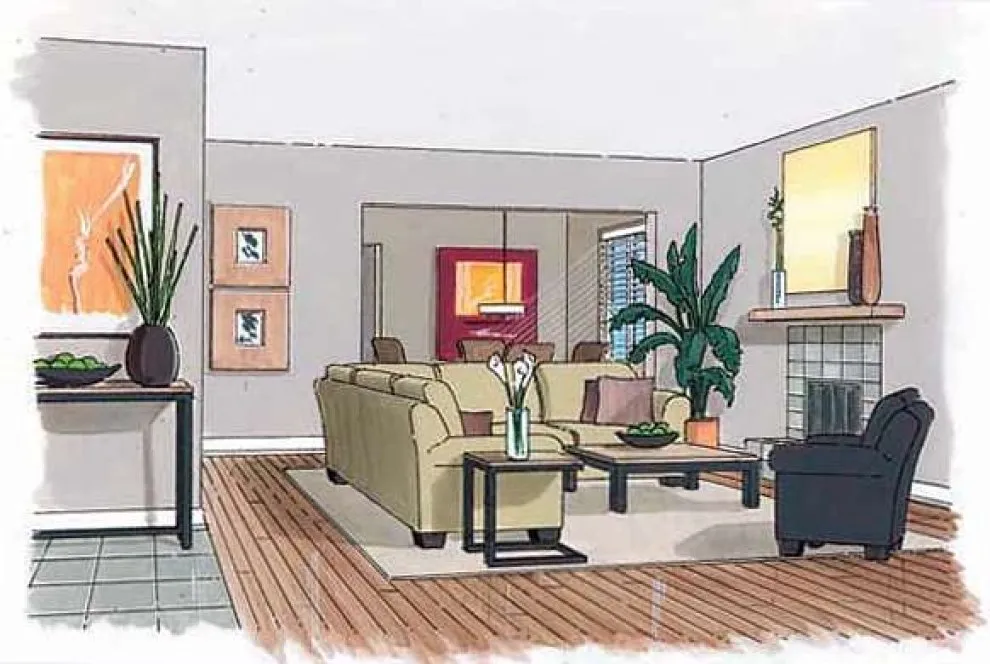 InteriorPhoto for House Plan #253004