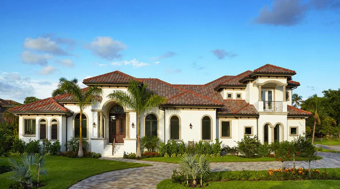 Full Rendering for House Plan #773654