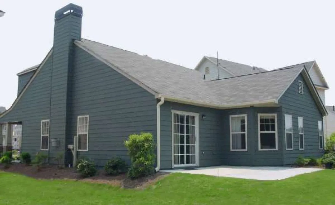 Rear Elevation for House Plan #122351