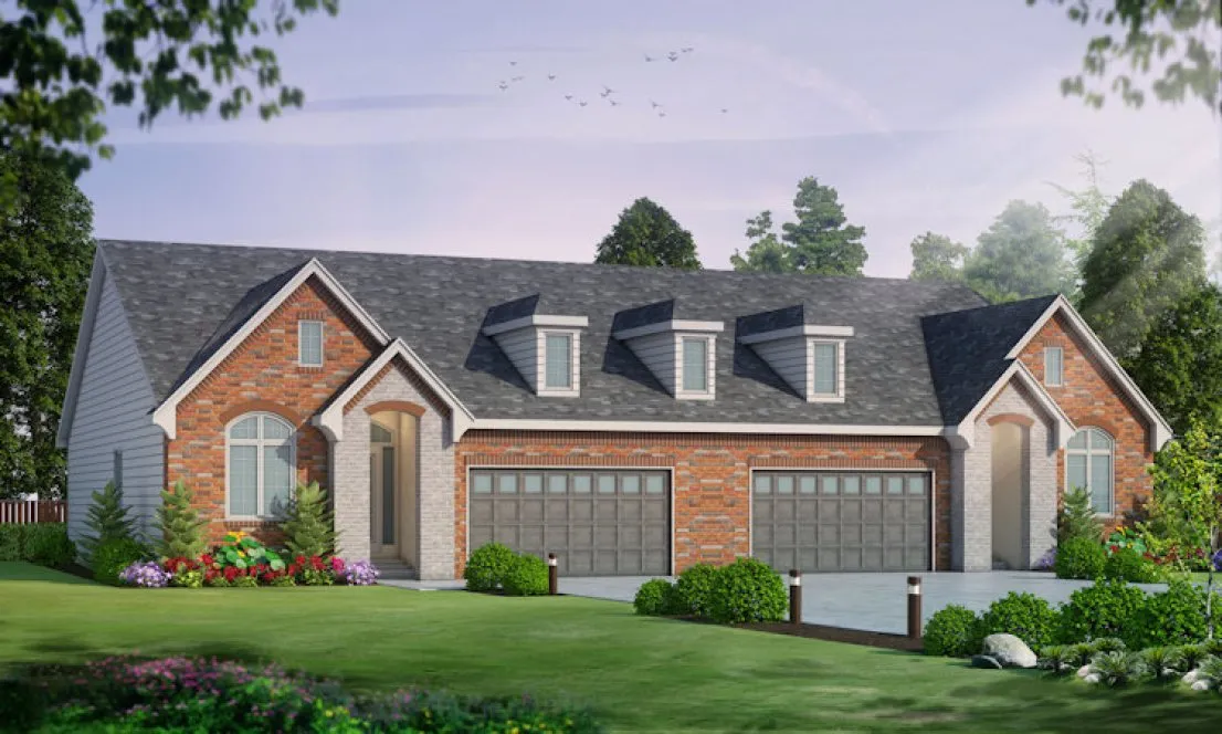 Full Rendering for House Plan #154843