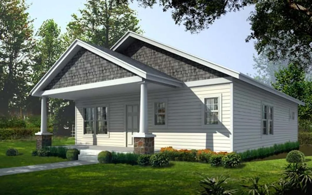 Full Rendering for House Plan #800021