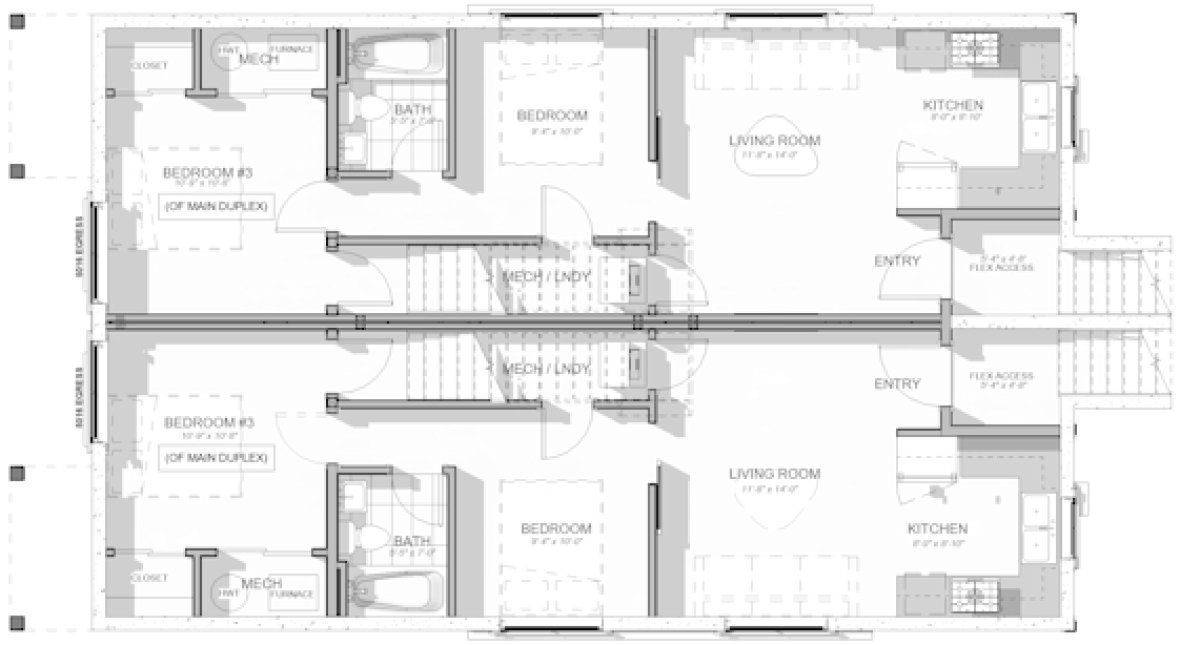 Basement Plan for House Plan #765681