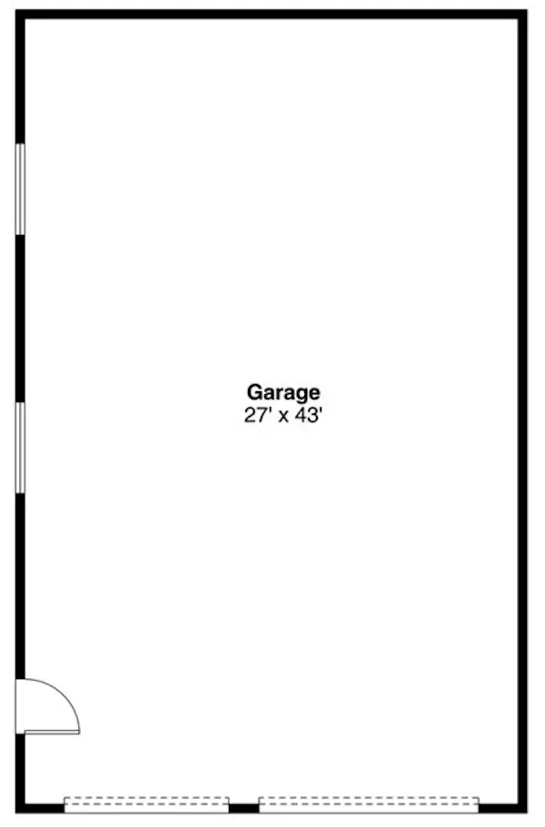 Main Floor Plan for House Plan #342321