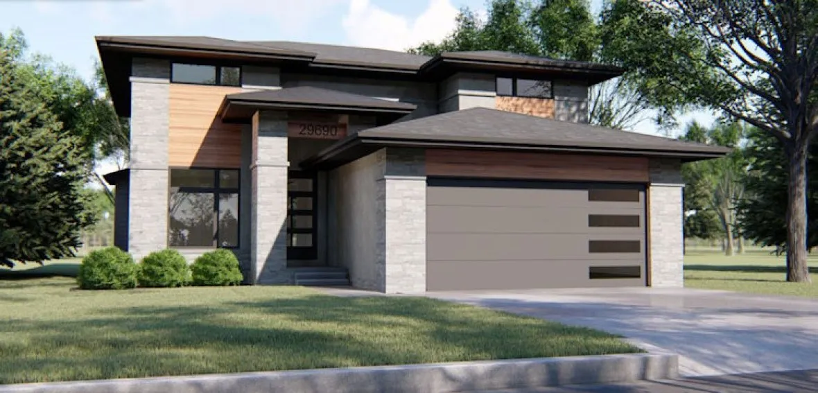 Full Rendering for House Plan #703442