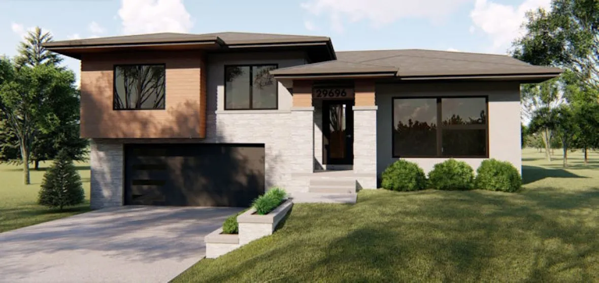 Full Rendering for House Plan #707051