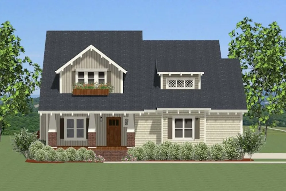 Full Rendering for House Plan #720803