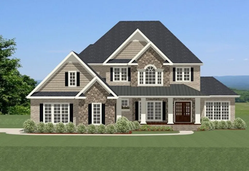 Full Rendering for House Plan #725063
