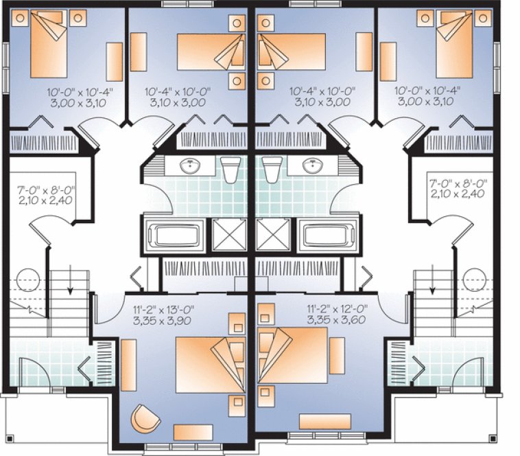 Basement Plan for House Plan #148703