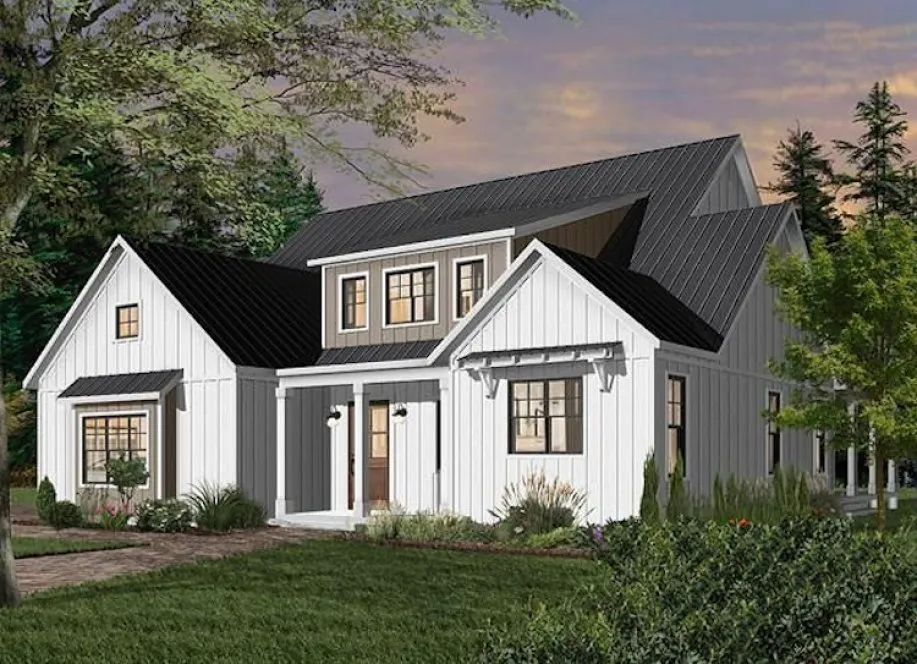 Full Rendering for House Plan #144533