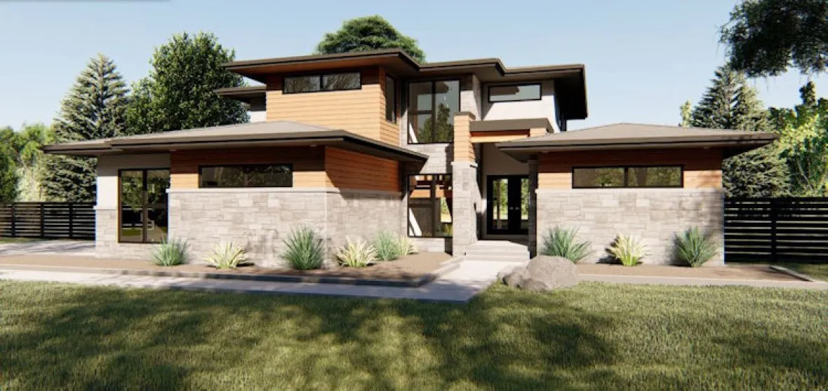 Full Rendering for House Plan #705942