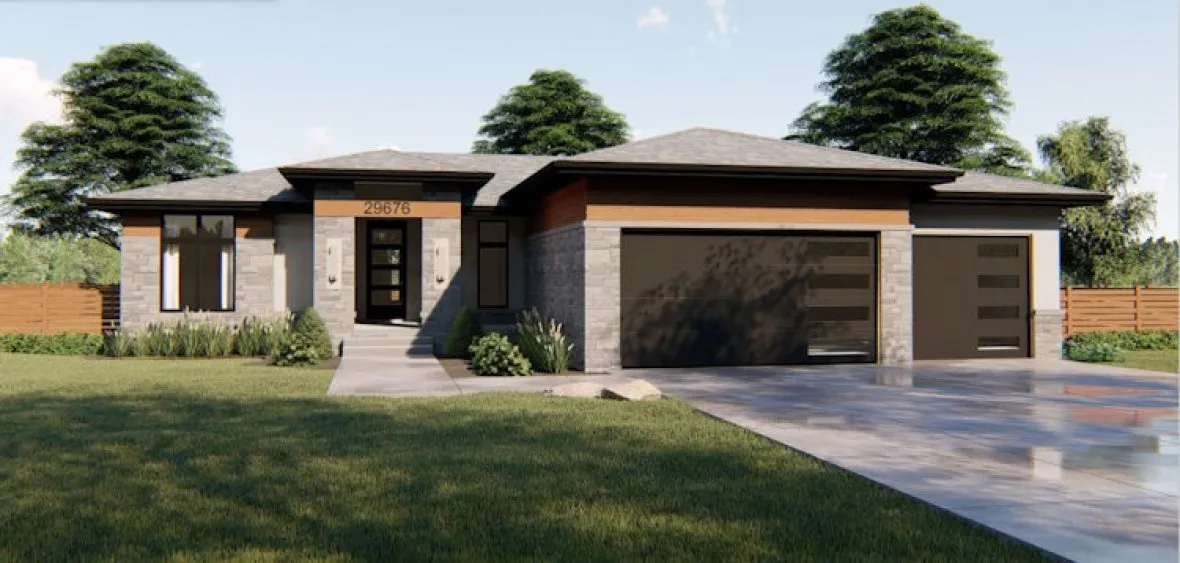 Full Rendering for House Plan #704281