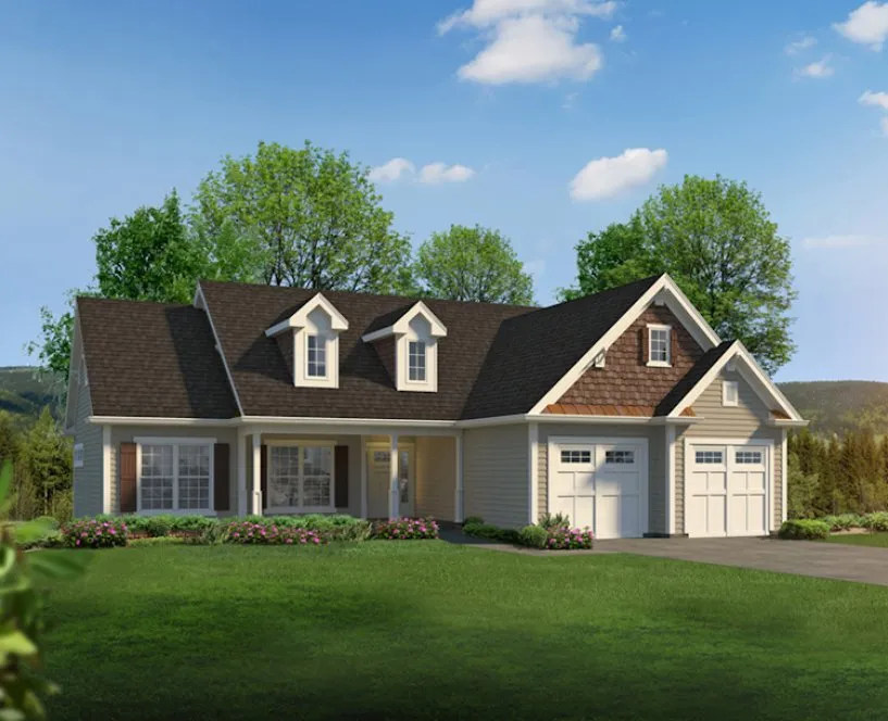 Full Rendering for House Plan #630481