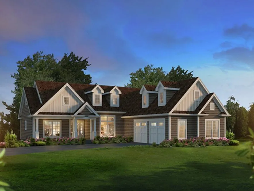 Full Rendering for House Plan #633892