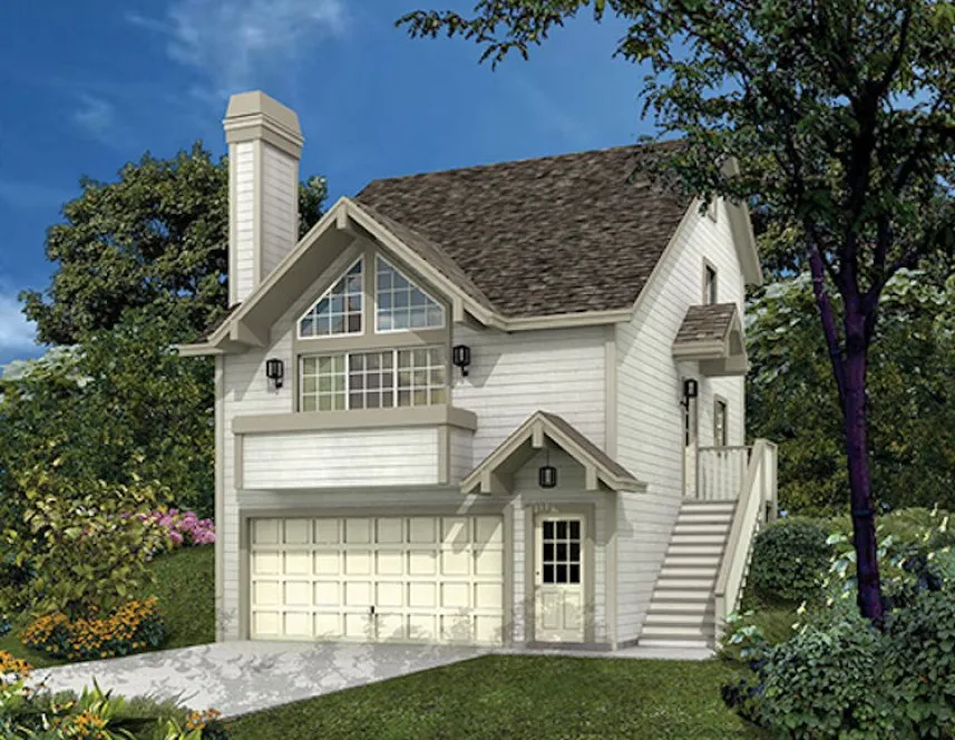 Full Rendering for House Plan #632331