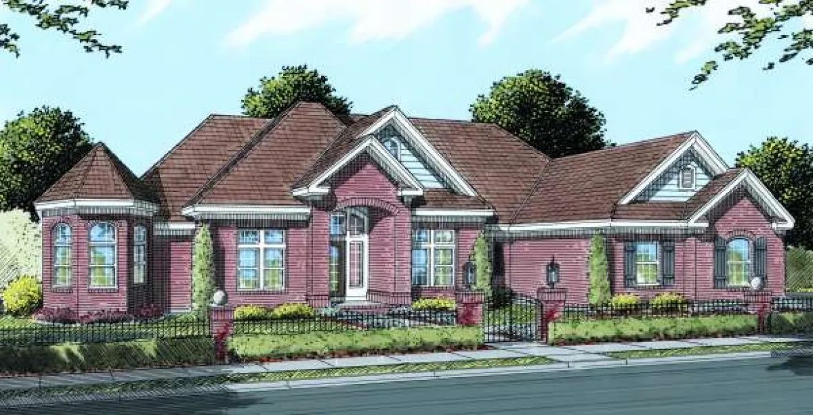 Full Rendering for House Plan #249814