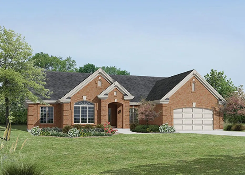 Full Rendering for House Plan #634512