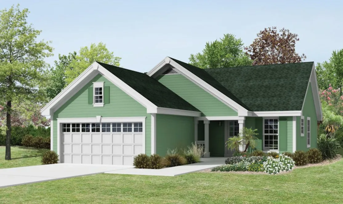 Full Rendering for House Plan #631411