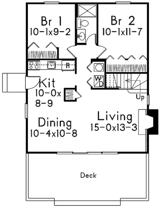 Main Floor Plan for House Plan #635721