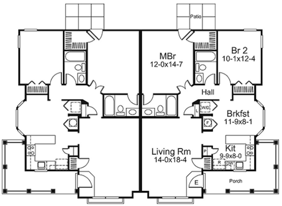 Main Floor Plan for House Plan #630302
