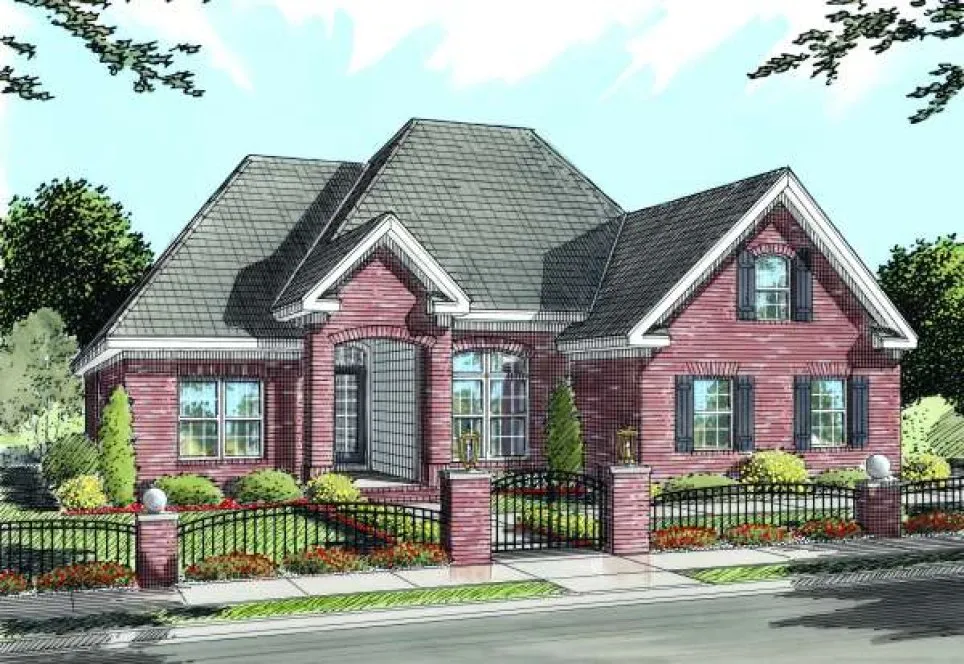 Full Rendering for House Plan #248142