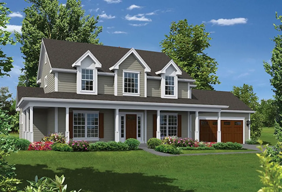 Full Rendering for House Plan #635552