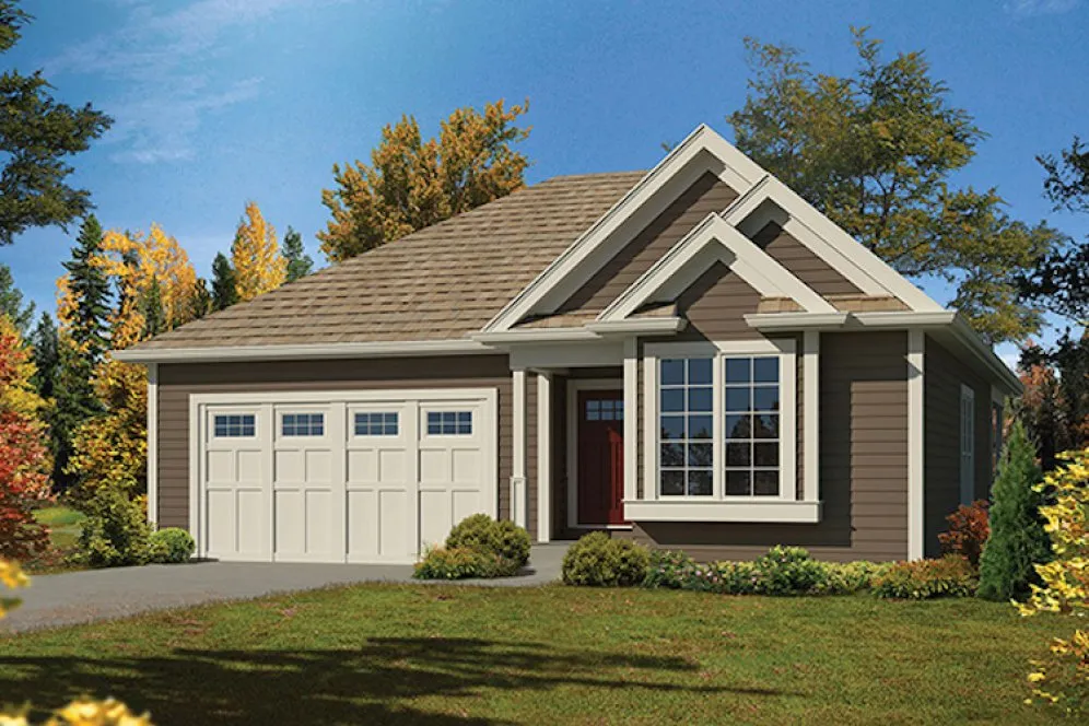 Full Rendering for House Plan #637631