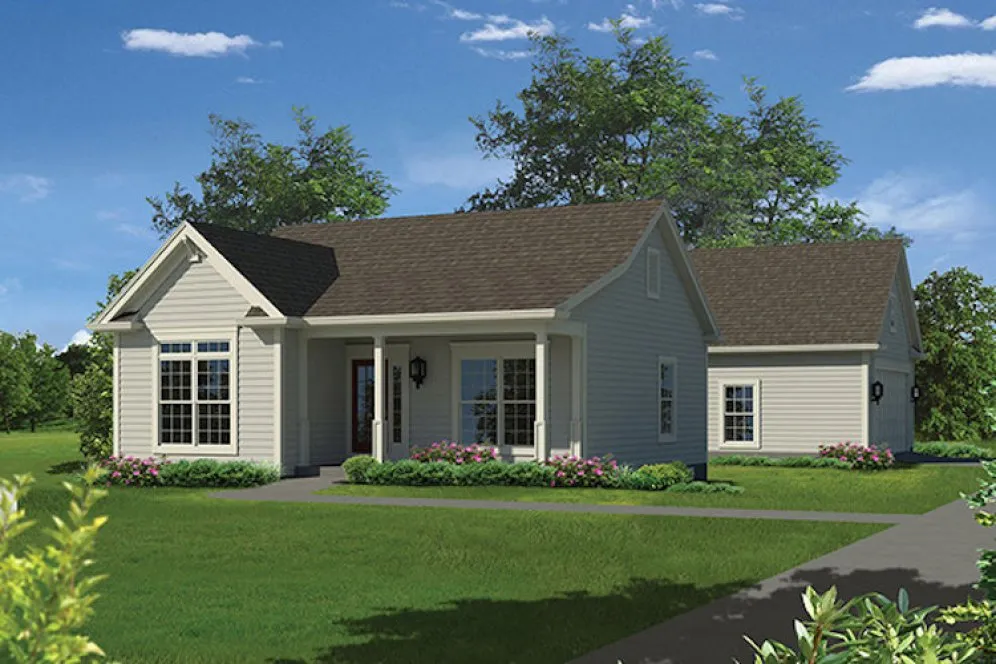 Full Rendering for House Plan #634490