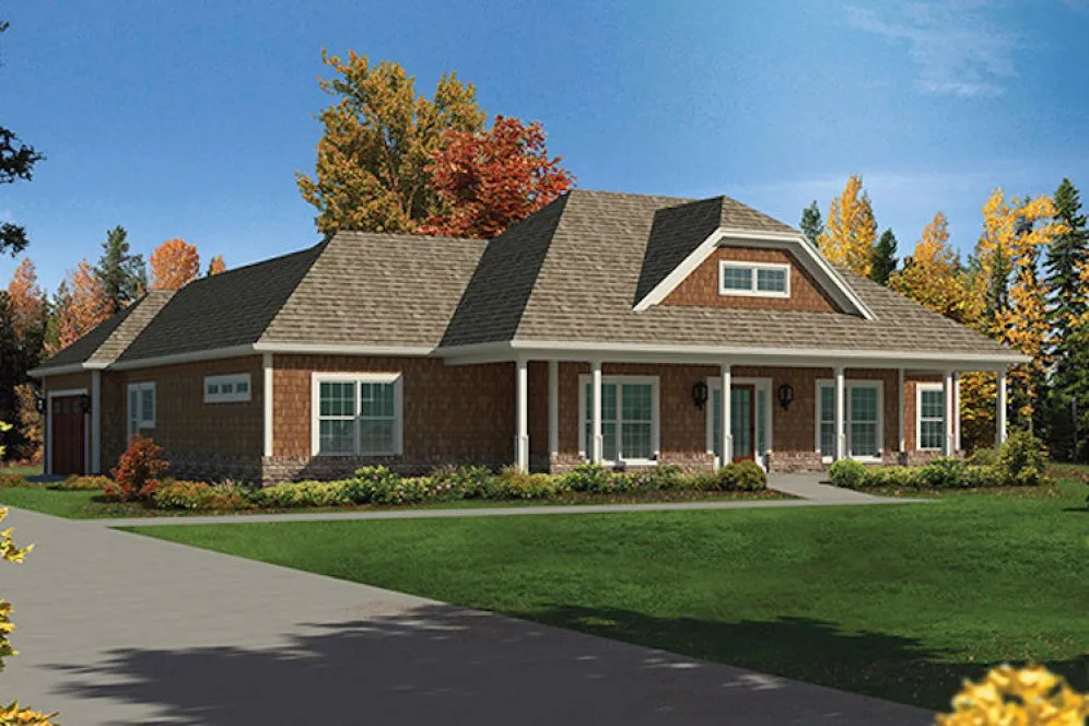 Full Rendering for House Plan #633932