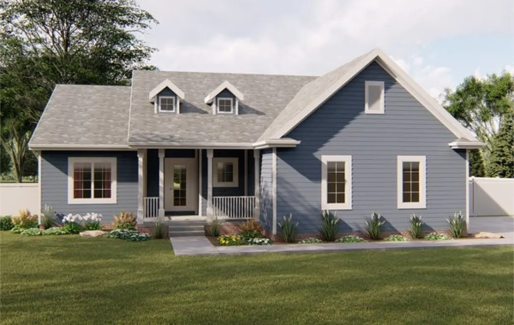 Full Rendering for House Plan #707351