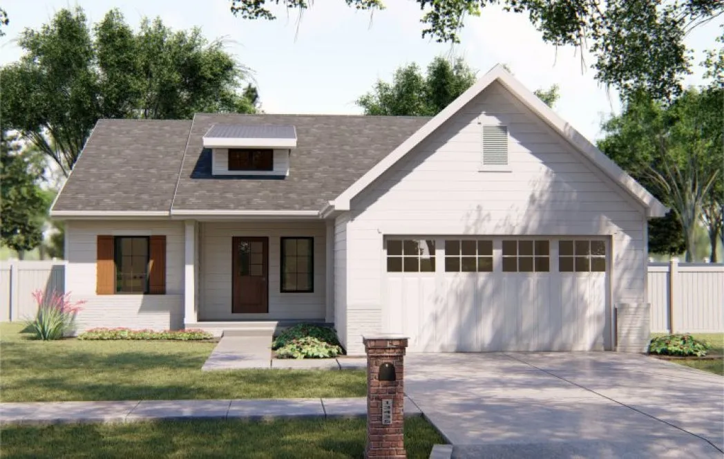 Full Rendering for House Plan #700921