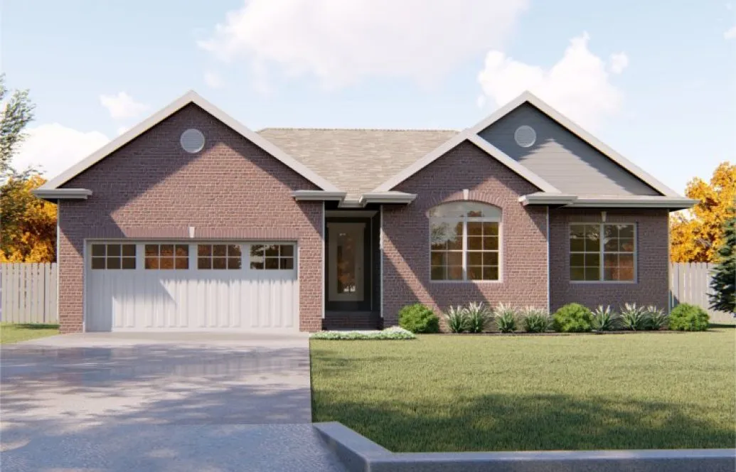 Full Rendering for House Plan #700551