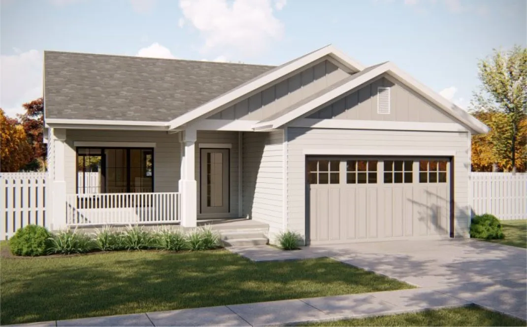 Full Rendering for House Plan #701380