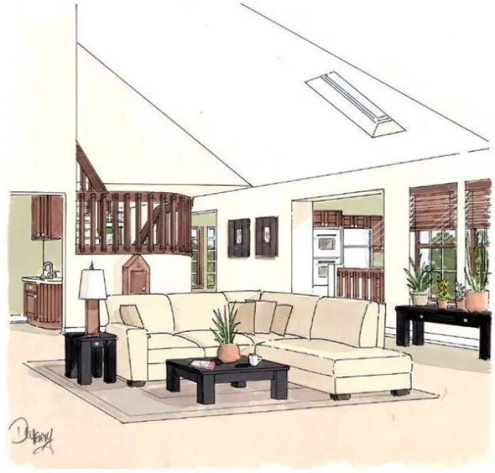 InteriorPhoto for House Plan #182524