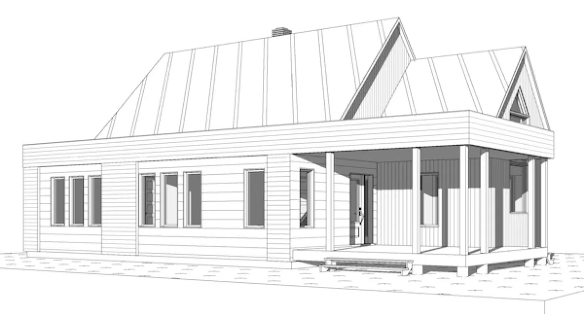 ExteriorPhoto for House Plan #140021