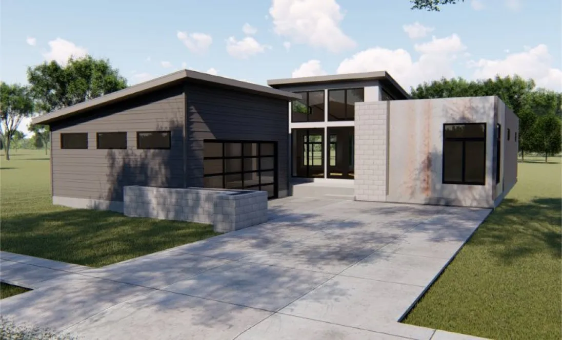 Full Rendering for House Plan #700981