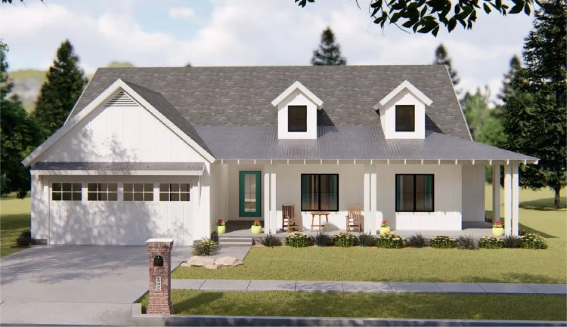 Full Rendering for House Plan #705981