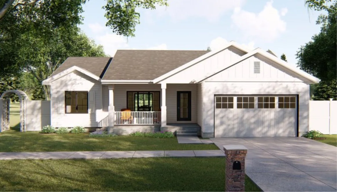 Full Rendering for House Plan #705811