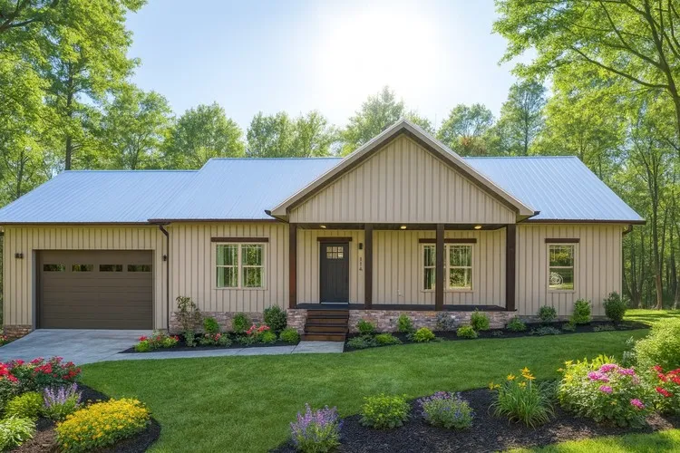 Full Rendering for House Plan #431051