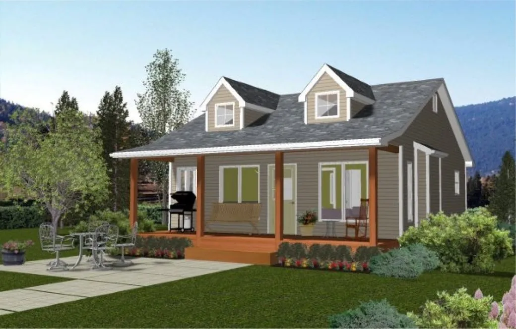 ExteriorPhoto for House Plan #202050